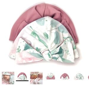 Mama Coco Ruched Beanie with Bow